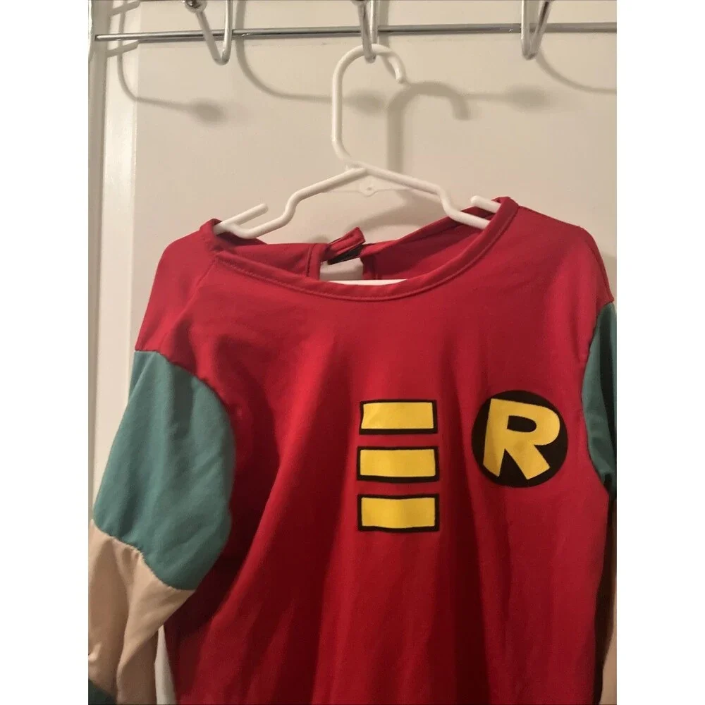 Rubies Teen Titans Go Robin Boys Halloween Costume Jumpsuit Size M Multi-Color